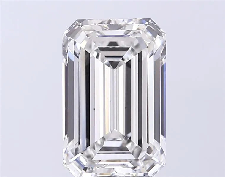 4.03ct Emerald Lab Grown Diamond (Colour F, Clarity VS2, IGI Certified)
