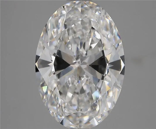 3.01ct Oval Lab Grown Diamond (Colour D, Clarity VVS1, IGI Certified)