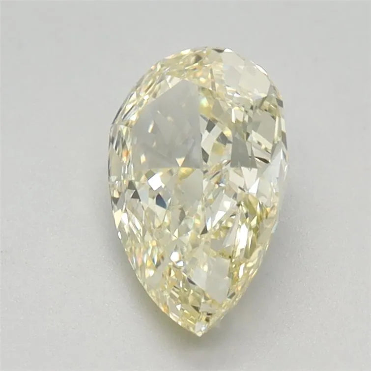 1.11ct Pear Lab Grown Diamond (Colour Light Yellow, Clarity VS1, Cut GD, IGI Certified)