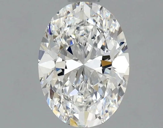 1.00ct Oval Natural Diamond (Colour E, Clarity VVS1, GIA Certified)