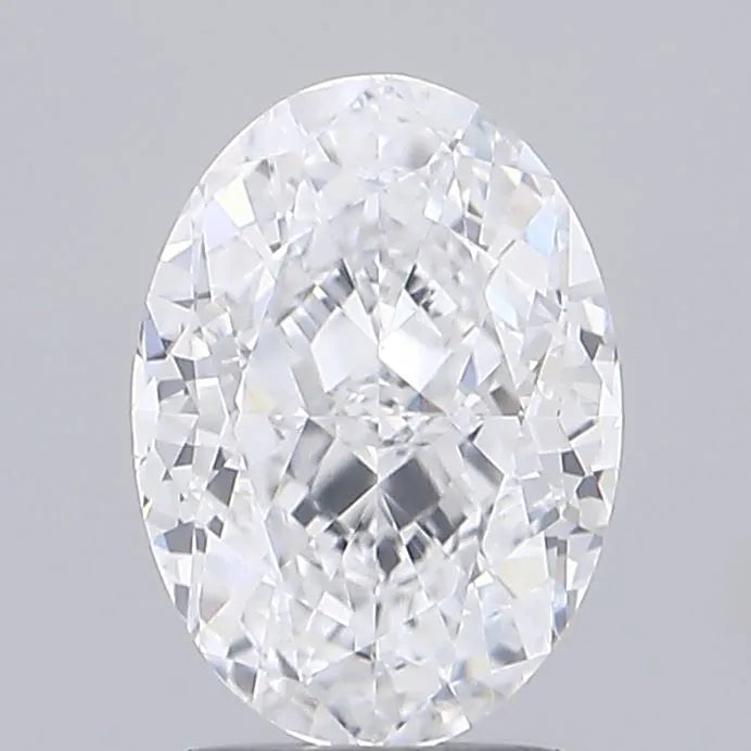 3.00ct Oval Lab Grown Diamond (Colour D, Clarity VVS2, IGI Certified)