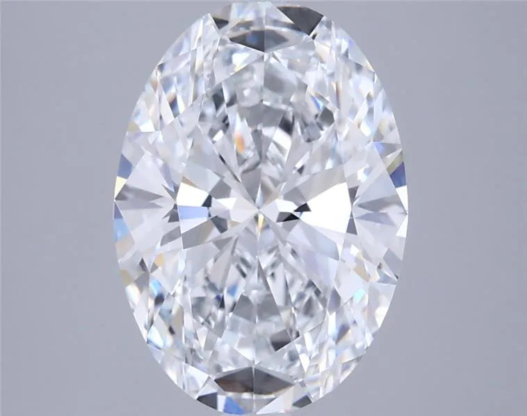 3.00ct Oval Lab Grown Diamond (Colour E, Clarity VVS1, IGI Certified)