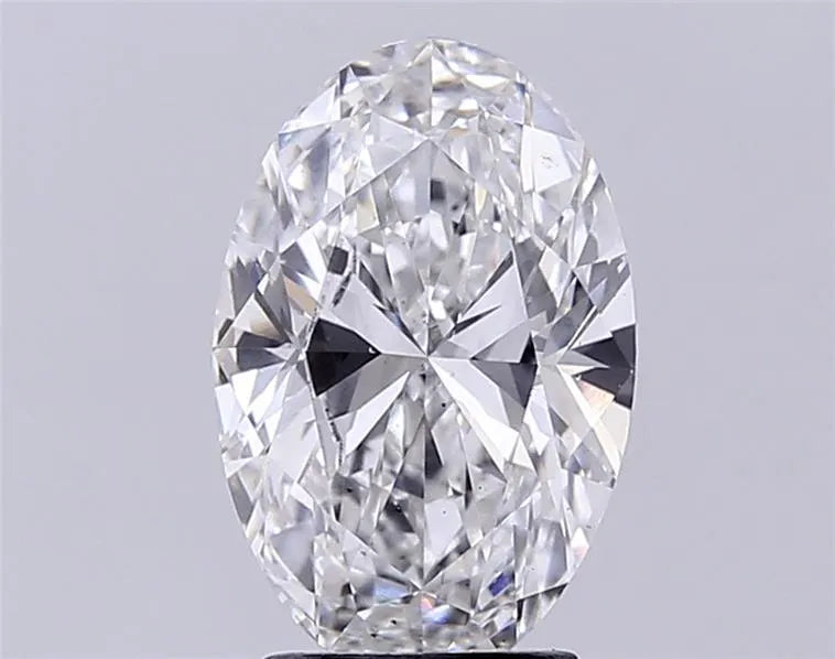 3.00ct Oval Lab Grown Diamond (Colour F, Clarity VS2, IGI Certified)