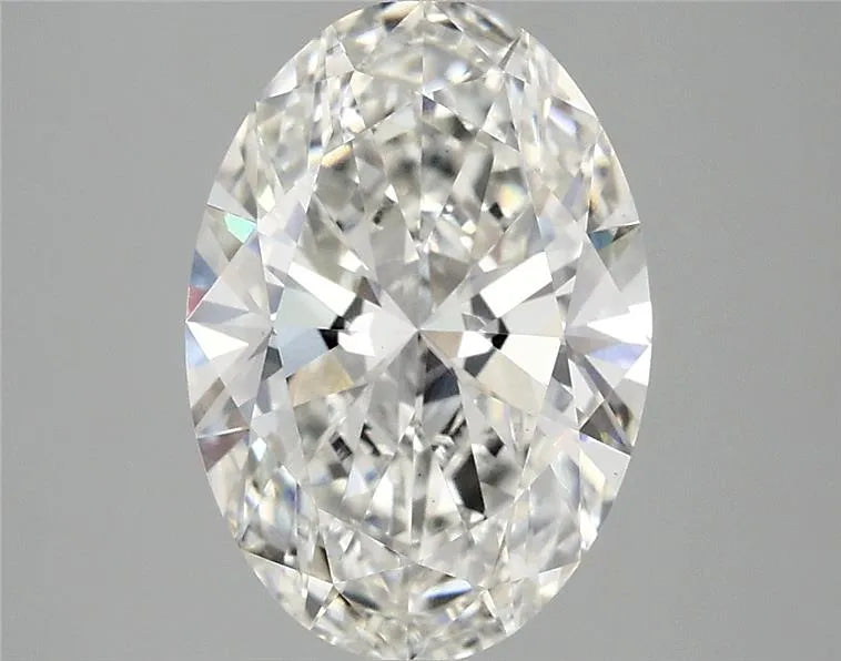 3.00ct Oval Lab Grown Diamond (Colour G, Clarity VS2, IGI Certified)