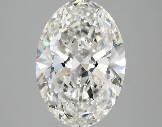 3.00ct Oval Lab Grown Diamond (Colour G, Clarity VS2, IGI Certified)