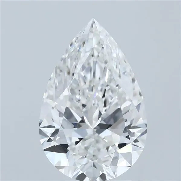 3.00ct Pear Lab Grown Diamond (Colour E, Clarity VVS1, IGI Certified)