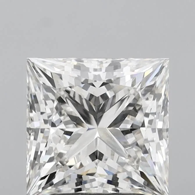 3.00ct Princess Lab Grown Diamond (Colour G, Clarity VVS2, IGI Certified)