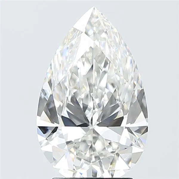 3.04ct Pear Lab Grown Diamond (Colour F, Clarity VVS2, IGI Certified)