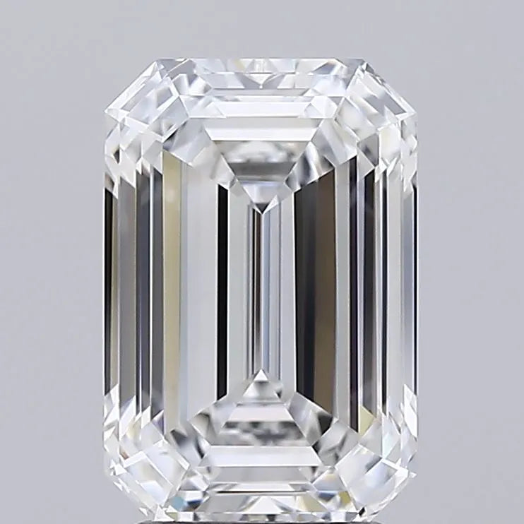 3.05ct Emerald Lab Grown Diamond (Colour F, Clarity IF, IGI Certified)