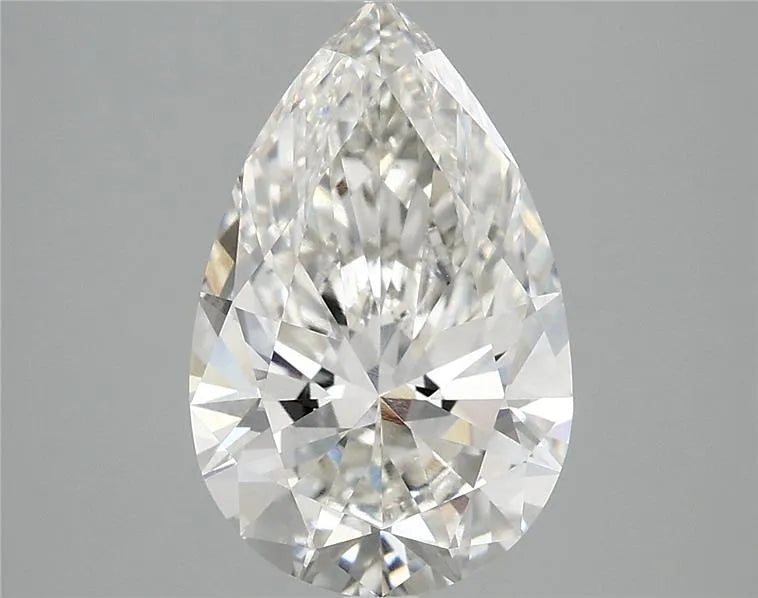 3.06ct Pear Lab Grown Diamond (Colour G, Clarity VVS2, IGI Certified)