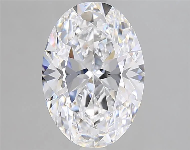 3.07ct Oval Lab Grown Diamond (Colour D, Clarity IF, IGI Certified)