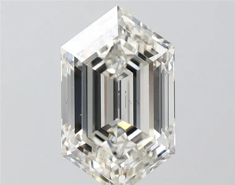 3.08ct Hexagonal Lab Grown Diamond (Colour G, Clarity VS1, IGI Certified)