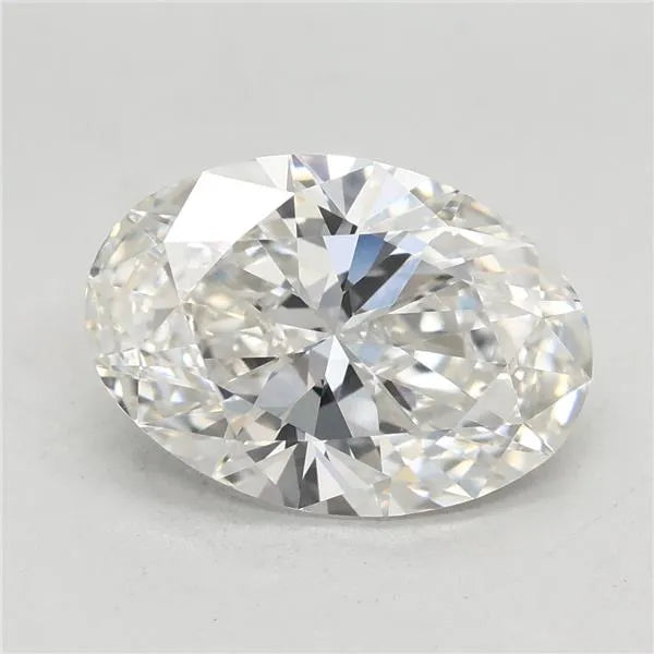 3.08ct Oval Lab Grown Diamond (Colour G, Clarity VVS1, IGI Certified)