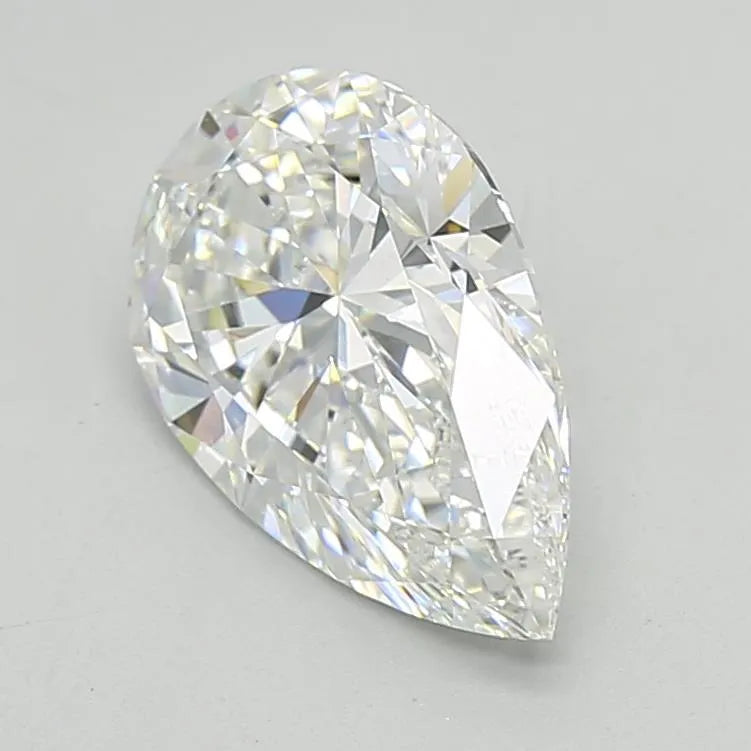 3.09ct Pear Lab Grown Diamond (Colour E, Clarity VVS2, IGI Certified)