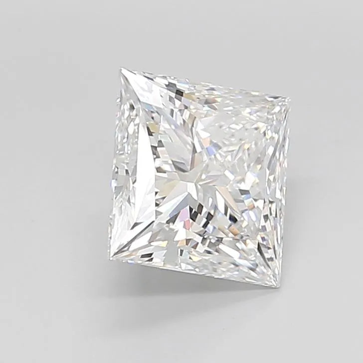 3.20ct Princess Lab Grown Diamond (Colour D, Clarity VVS1, Cut EX, IGI Certified)