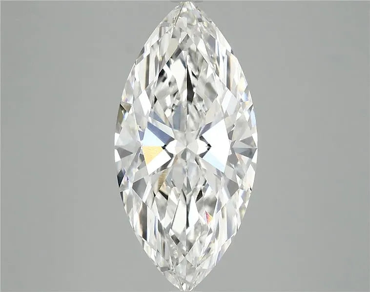 3.45ct Marquise Lab Grown Diamond (Colour E, Clarity VVS2, IGI Certified)