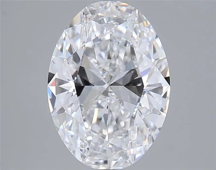 3.50ct Oval Lab Grown Diamond (Colour D, Clarity VVS2, IGI Certified)