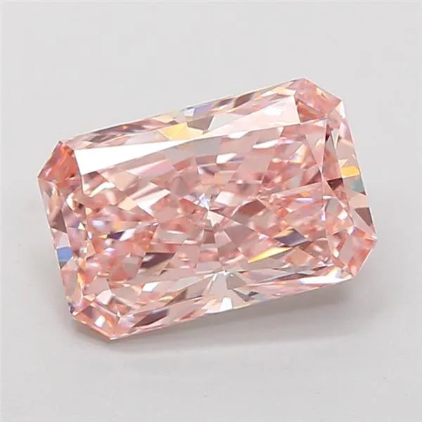 3.56ct Radiant Lab Grown Diamond (Colour Fancy Intense Pink, Clarity VVS2, IGI Certified)