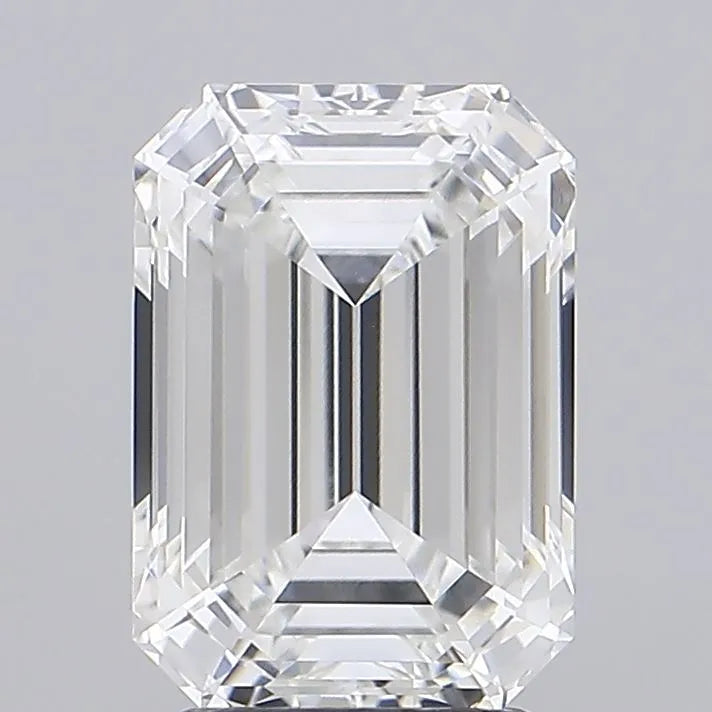 3.57ct Emerald Lab Grown Diamond (Colour E, Clarity IF, IGI Certified)