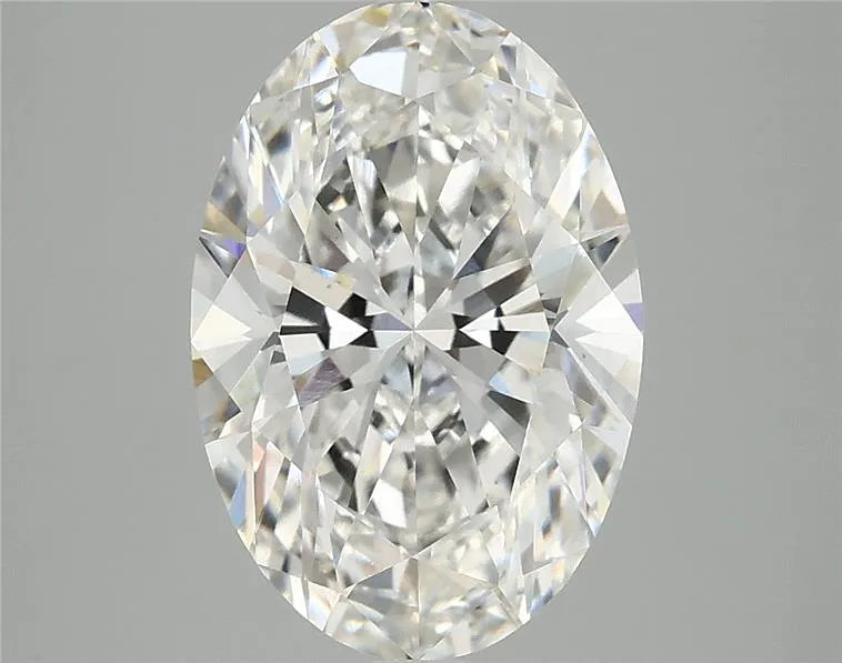 3.70ct Oval Lab Grown Diamond (Colour F, Clarity VS1, IGI Certified)