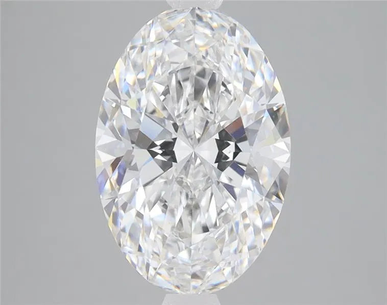 4.00ct Oval Lab Grown Diamond (Colour E, Clarity VVS2, IGI Certified)