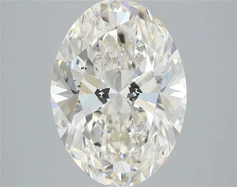 4.00ct Oval Lab Grown Diamond (Colour H, Clarity VS2, IGI Certified)