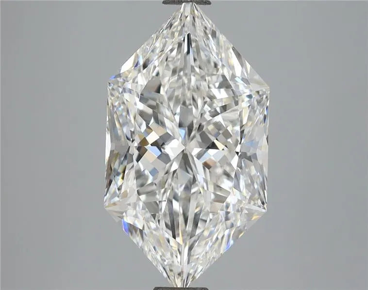 4.08ct Hexagonal Lab Grown Diamond (Colour F, Clarity VVS2, IGI Certified)