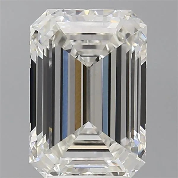 4.09ct Emerald Lab Grown Diamond (Colour F, Clarity VVS2, IGI Certified)