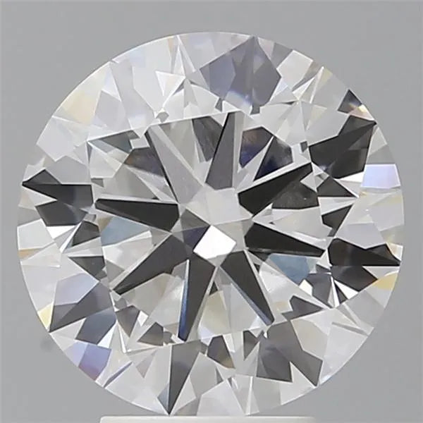 4.50ct Round Lab Grown Diamond (Colour E, Clarity VVS2, Cut EX, IGI Certified)