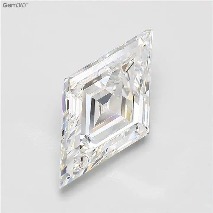 5.03ct Lozenge Lab Grown Diamond (Colour E, Clarity VVS2, IGI Certified)
