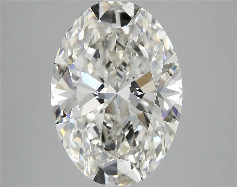 5.03ct Oval Lab Grown Diamond (Colour H, Clarity VS2, IGI Certified)