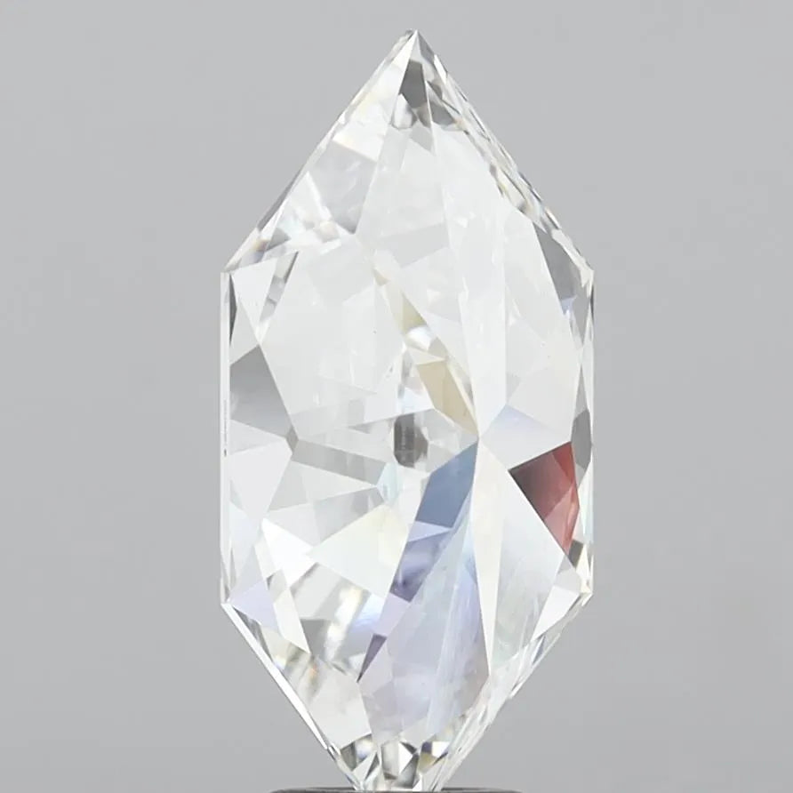5.06ct Hexagonal Lab Grown Diamond (Colour E, Clarity VVS2, IGI Certified)
