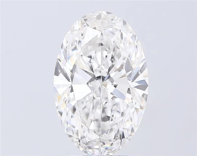 5.08ct Oval Lab Grown Diamond (Colour D, Clarity VVS1, IGI Certified)