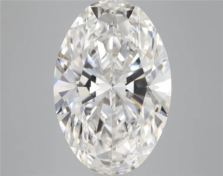 5.20ct Oval Lab Grown Diamond (Colour D, Clarity VVS2, IGI Certified)