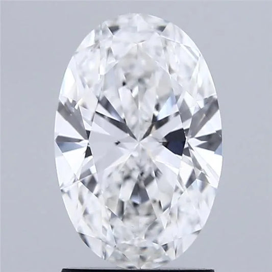 6.04ct Oval Lab Grown Diamond (Colour E, Clarity VVS2, IGI Certified)