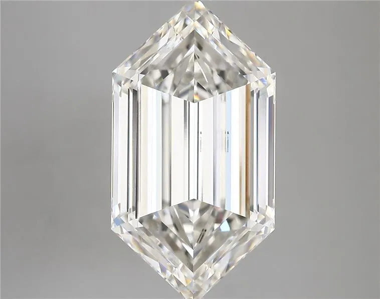 6.31ct Hexagonal Lab Grown Diamond (Colour F, Clarity VVS2, IGI Certified)