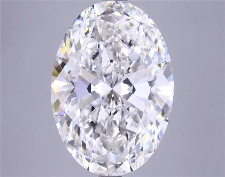 6.80ct Oval Lab Grown Diamond (Colour G, Clarity VS2, Cut ID, IGI Certified)
