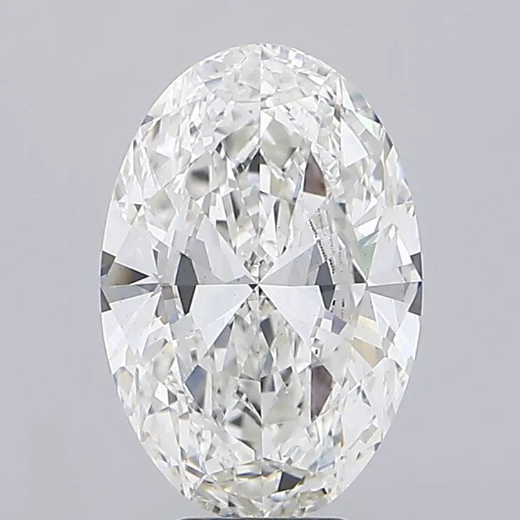 7.01ct Oval Lab Grown Diamond (Colour F, Clarity VS2, IGI Certified)