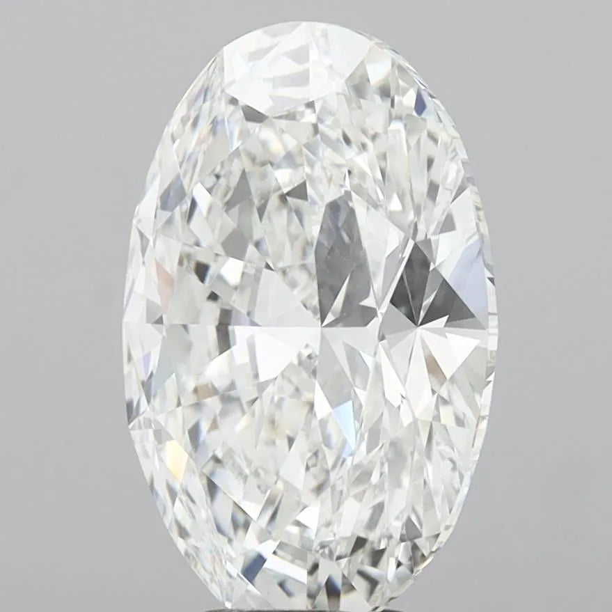 8.03ct Oval Lab Grown Diamond (Colour F, Clarity VVS2, IGI Certified)
