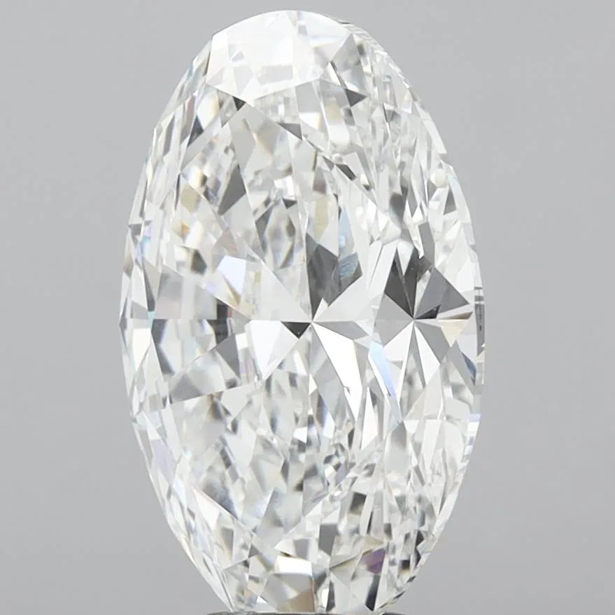 8.04ct Oval Lab Grown Diamond (Colour F, Clarity VVS2, IGI Certified)