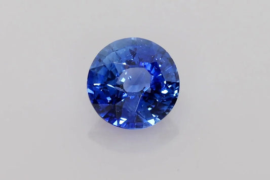 3.53ct Round Natural Sapphire (Colour Blue, Clarity Slightly Included, Cut Faceted)