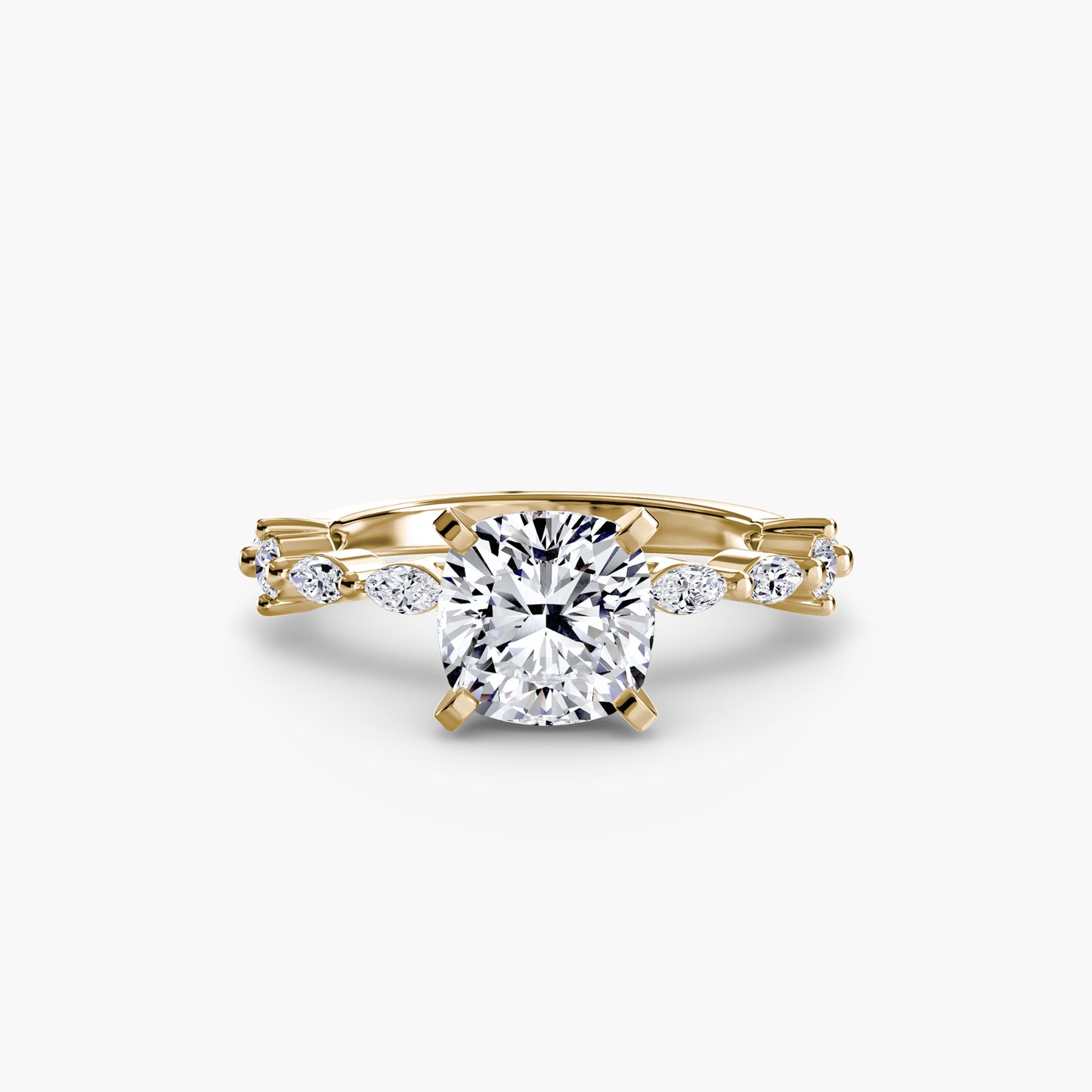 The "Havana" Solitaire with Eternity Pavé