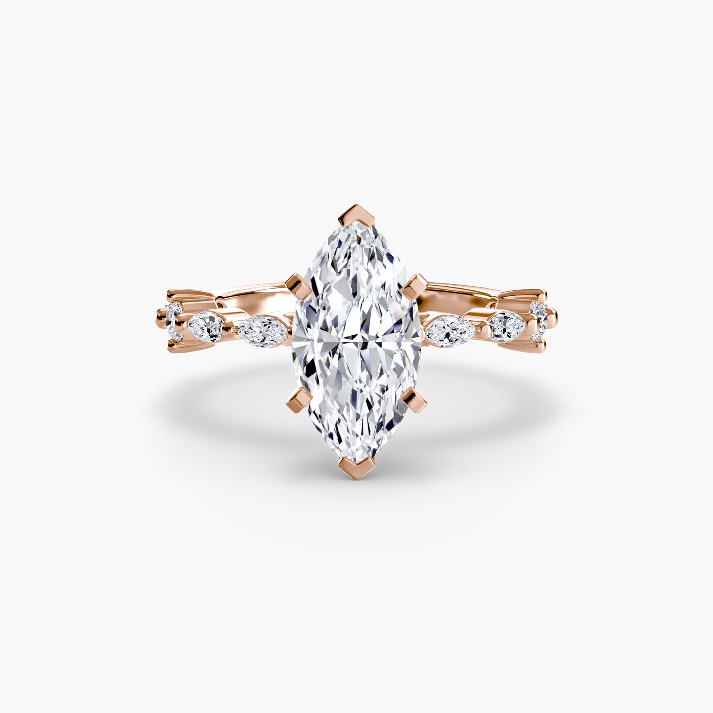 The "Havana" Solitaire with Eternity Pavé