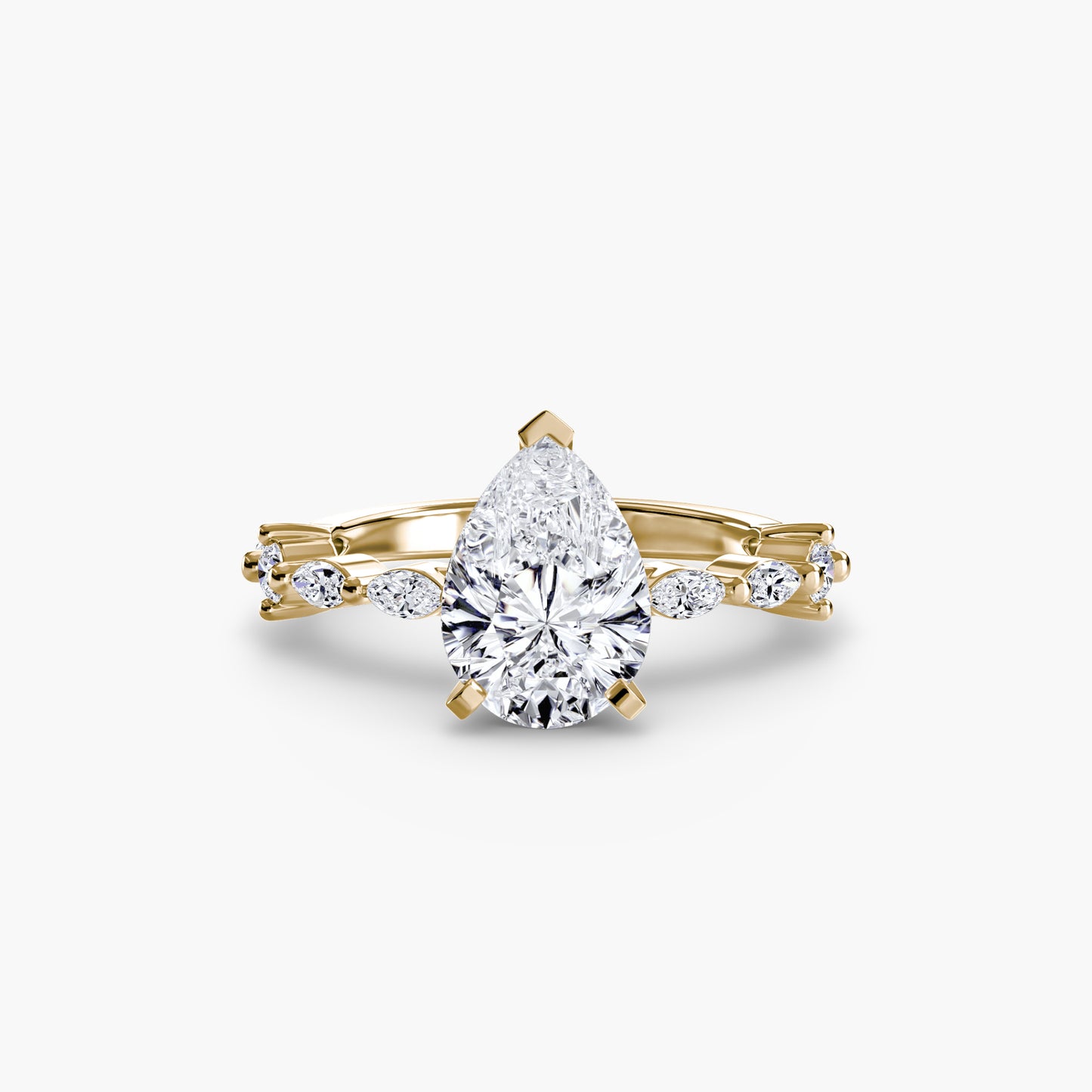 The "Havana" Solitaire with Eternity Pavé