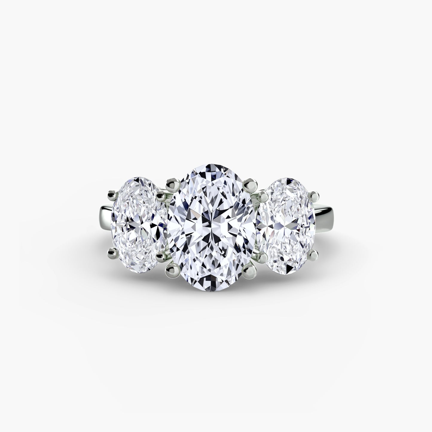 The "Barcelona" Trilogy Oval Ring