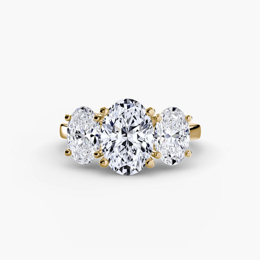The "Barcelona" Trilogy Oval Ring