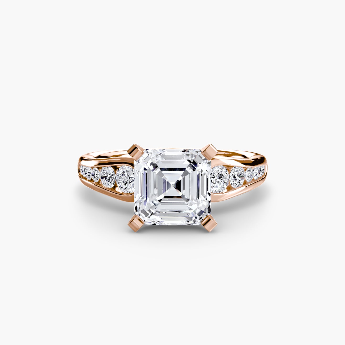 The "Hanoi" Solitaire with Pavé