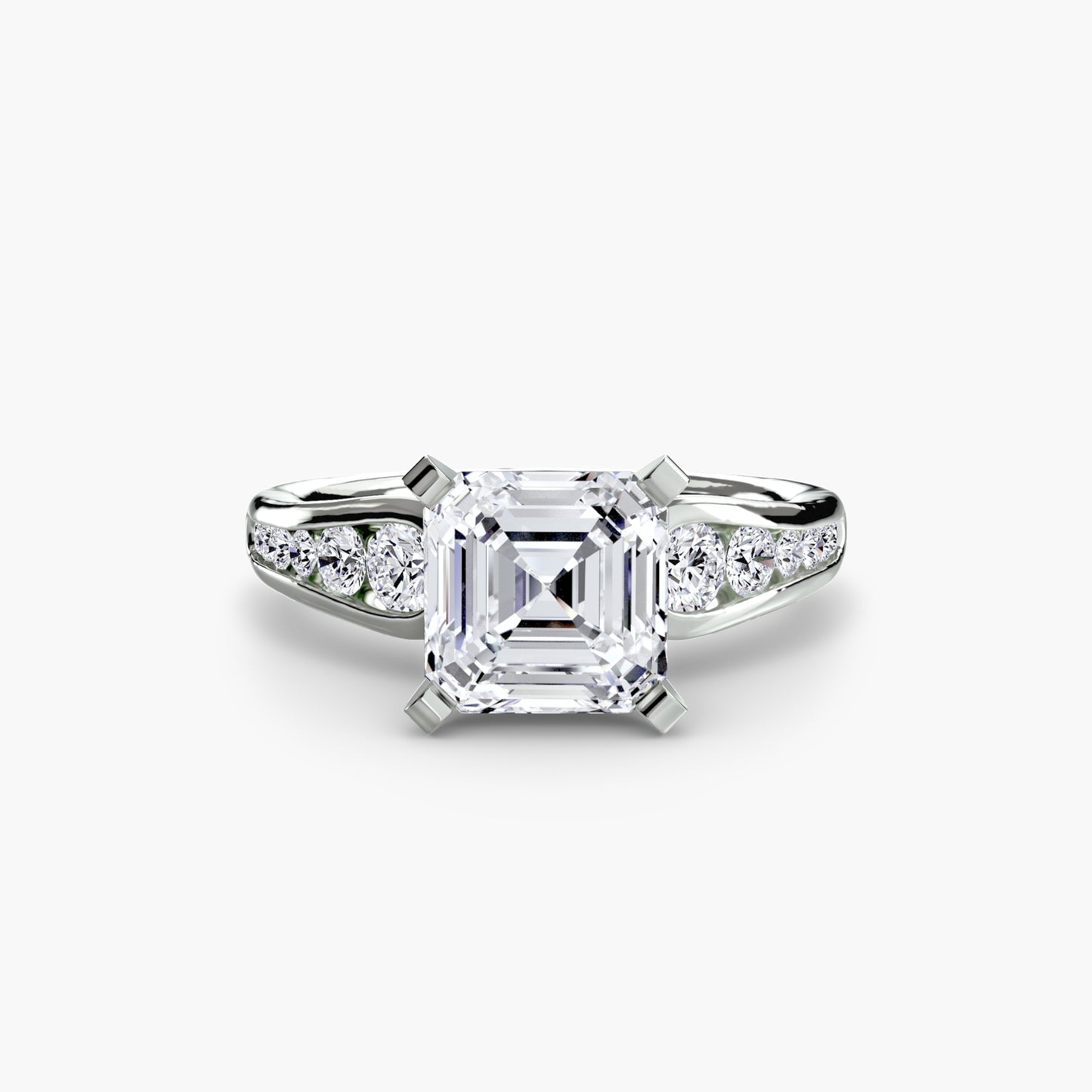 The "Hanoi" Solitaire with Pavé