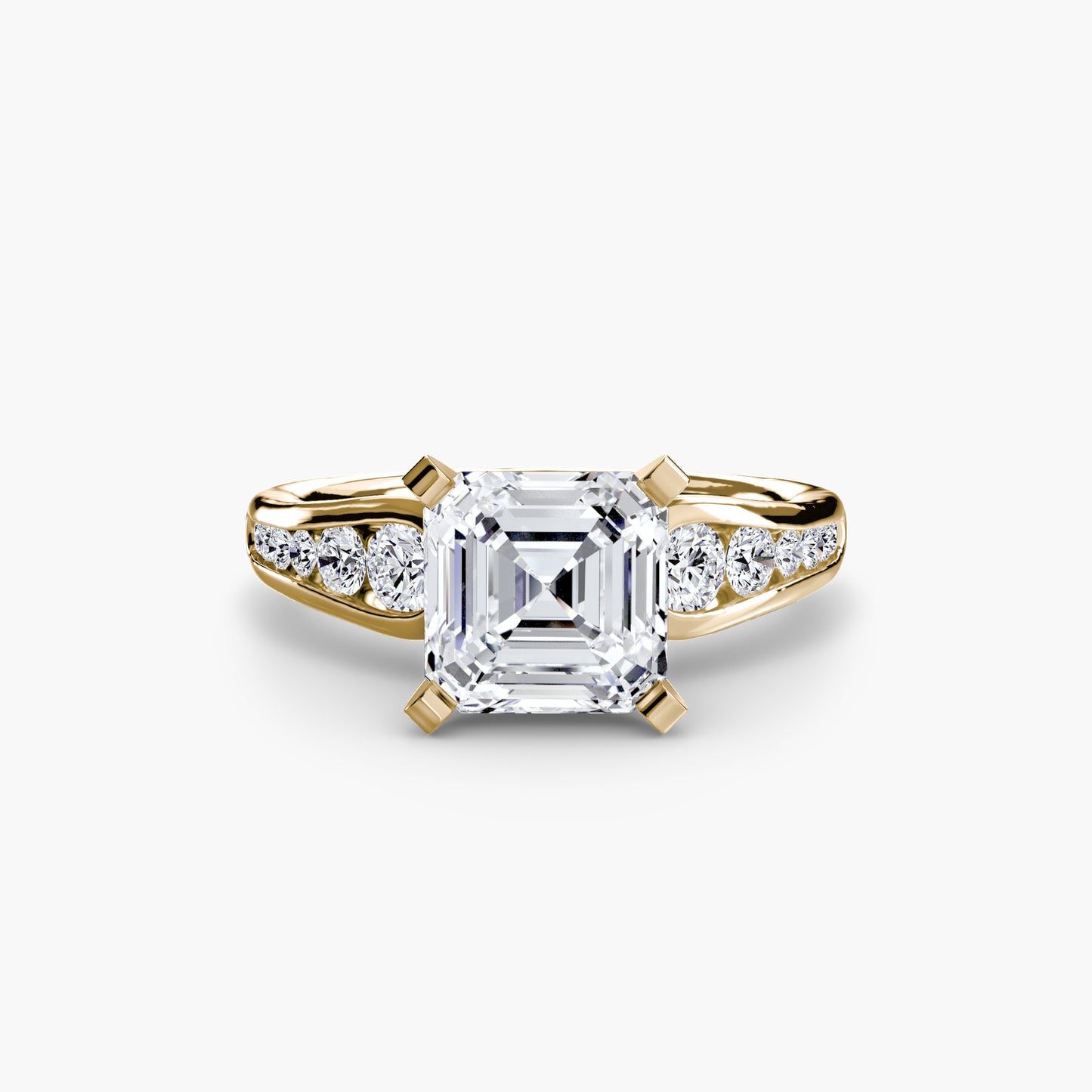 The "Hanoi" Solitaire with Pavé