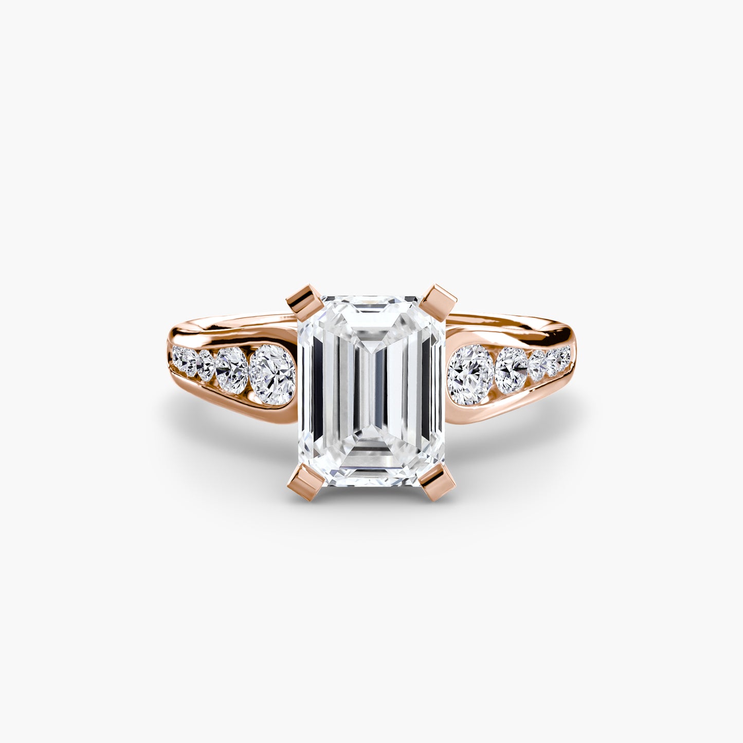 The "Hanoi" Solitaire with Pavé
